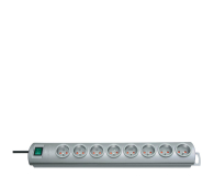 BRENNENSTUHL LISTWA ZASILAJĄCA "PRIMERA-LINE" 8GN 2M SREBRNA 1153394028 - 1126696 - zdjęcie 1